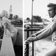 Photos of Marilyn Monroe and James Dean before they were photoshopped together